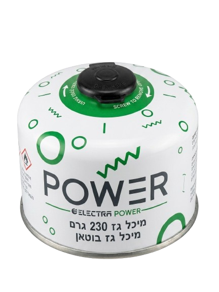 בלון גז חד פעמי 230 גרם הברגה